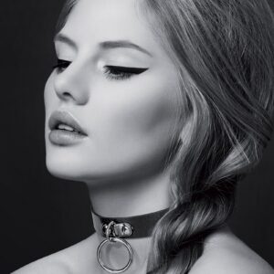 Collier Fetish avec anneau - Bijoux Pour Toi
