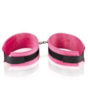 Menottes de poignets rose et noir