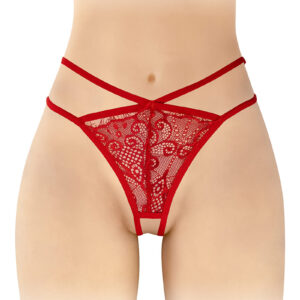String ouvert Mylene - rouge