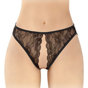 String noir ouvert Victoria - Fashion Secret
