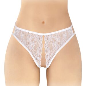 String blanc ouvert Victoria - Fashion Secret