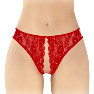 String rouge ouvert Victoria - Fashion Secret
