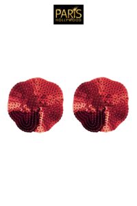 Nipples rouges sequin - Paris Hollywood