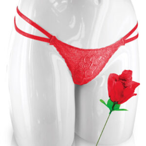 Rose surprise avec petite culotte - Fun Novelties