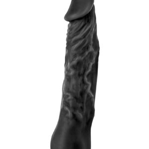 Gode réaliste 21 cm noir - Real Justin