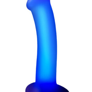 Dildo lumineux violet - Strap-On-Me