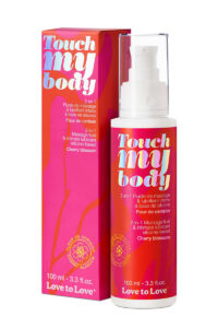 Fluide massage & lubrifiant - cerisier