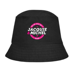 Bob Jacquie et Michel noir - logo rond