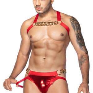 Ensemble sexy deux pièces rouge - J Lingerie