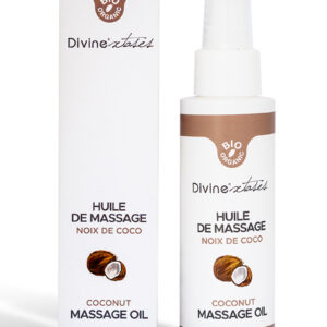 Huile de massage gourmande BIO Noix de coco