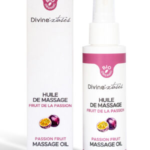 Huile de massage gourmande BIO Fruit de la passion