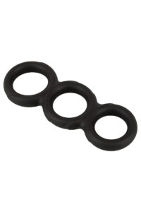 Triple Cock Ring liquid silicone - Erecto