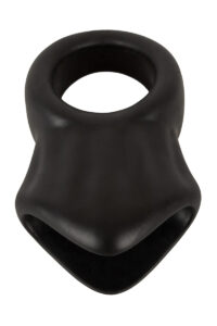 Cock Ring avec Ball Stretcher liquid silicone - Erecto