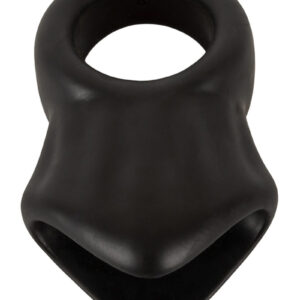 Cock Ring avec Ball Stretcher liquid silicone - Erecto