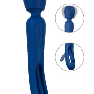 Vibro Wand réversible avec langue vibrante - Sweet Smile