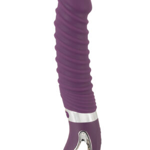 Vibro chauffant rechargeable 23,5 x 4,1 cm - Sweet Smile