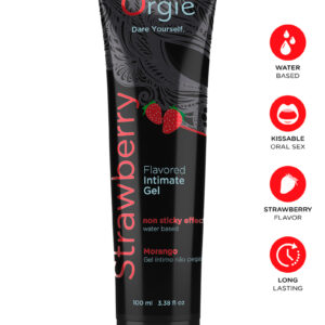 Lubrifiant eau Lube Tube fraise 100ml