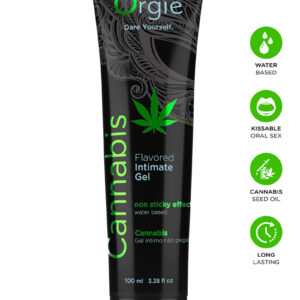 Lubrifiant eau Lube Tube Cannabis 100ml