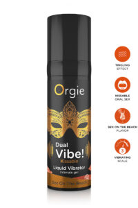 Gel d'excitation Dual Vibe Sex On The Beach Liquid Vibrator