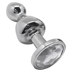Plug bijou Lollypop transparent L - Wooomy