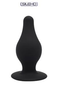 Plug anal The Original Model 2 noir 10,2 cm - SilexD