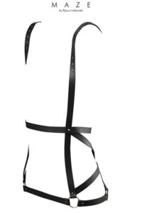 Robe harnais noire - Maze