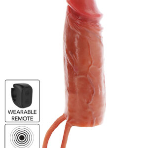 Gaine de pénis vibrante 16 cm - Toy Joy