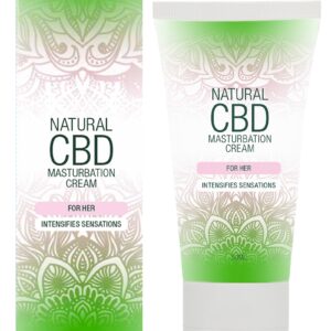 Crème de masturbation Femme - Natural CBD