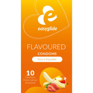 10 préservatifs parfumés - EasyGlide