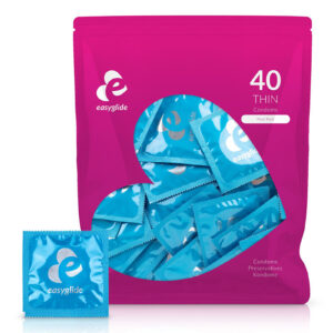 40 préservatifs Extra Fins - EasyGlide