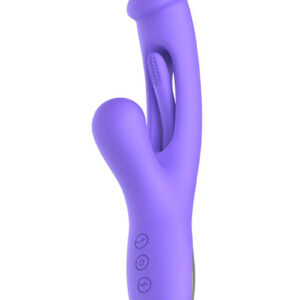 Vibro Rabbit avec Stimulateur de Point G Tess - Good Vibes Only