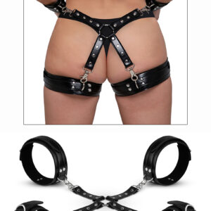 Ensemble menottes et croix hogtie - Bedroom Fantasies