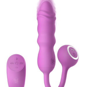 Mini vibro va-et-vient télécommandé - Good Vibes Only